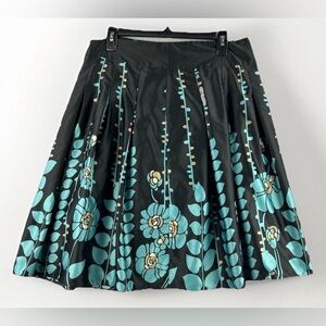 Y2K Mossimo Women's Size 6 A-Line Flare Skirt Boho Garden Satin Fairy Floral